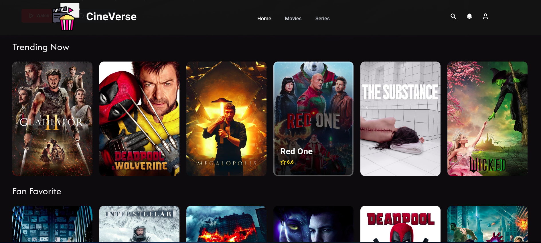 Streaming Site